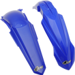 Load image into Gallery viewer, UFO Restyled Replacement Plastic Front and Rear Fender Kit - OE Blue - Main Product View