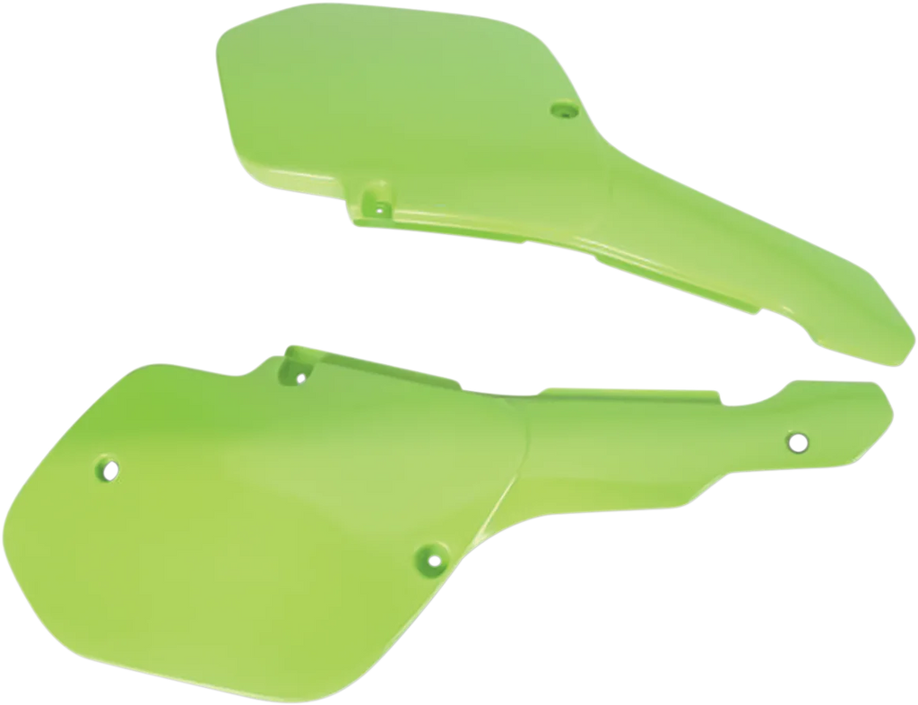 UFO Side Covers - KX Green - Main Product View