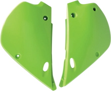 Load image into Gallery viewer, UFO Side Covers - KX Green - Main Product View