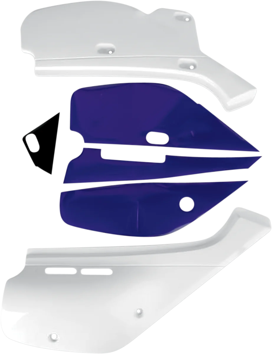 UFO Side Covers - White - Side View