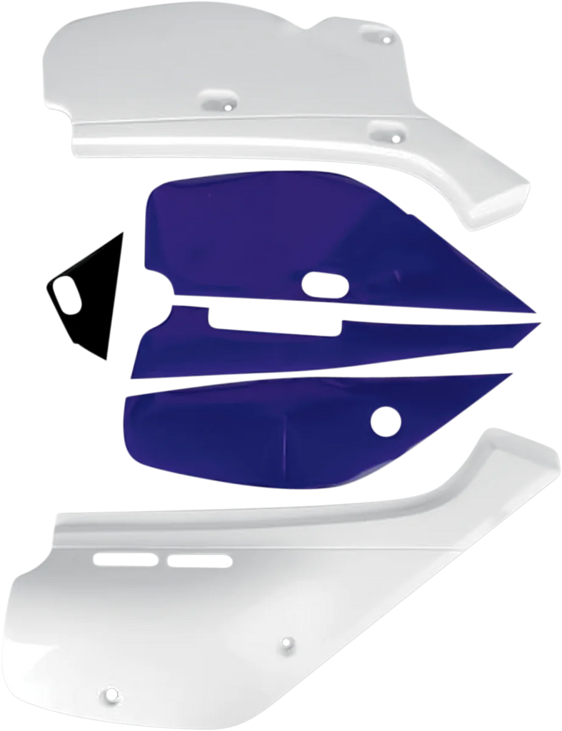 UFO Side Covers - White - Side View