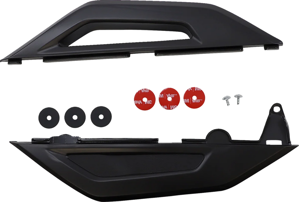 UFO Side Panels - Red - Side View