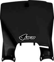 Load image into Gallery viewer, UFO Stadium Number Plate - Black - Husqvarna - Main Product View