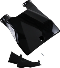 Load image into Gallery viewer, UFO Stadium Number Plate - Black - Husqvarna - Side View
