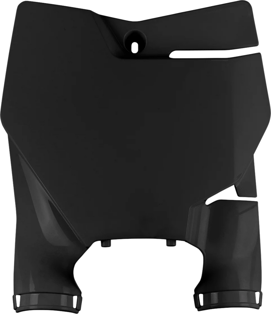 UFO Stadium Number Plate - Black - KTM - 85 SX - Main Product View