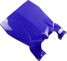 Load image into Gallery viewer, UFO Stadium Number Plate - Blue - Yamaha - Main Product View