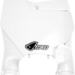 Load image into Gallery viewer, UFO Stadium Number Plate - KTM White - KTM - Main Product View