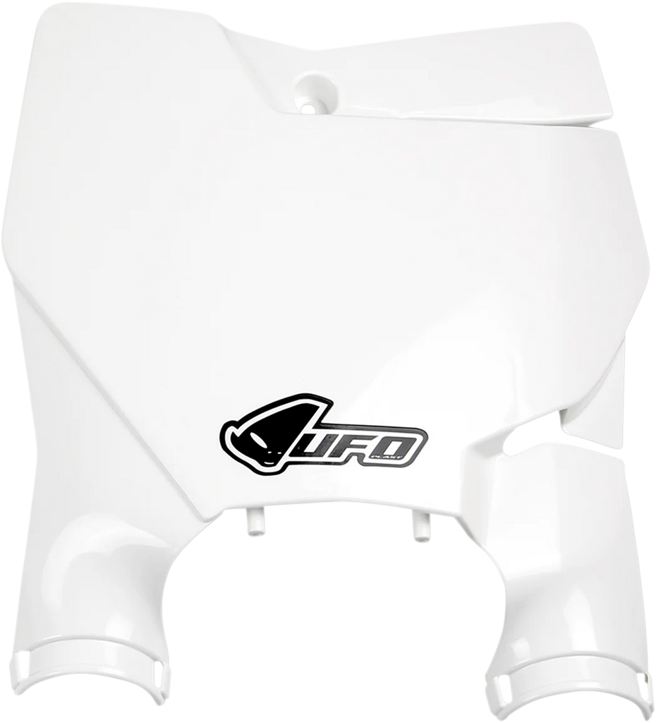 UFO Stadium Number Plate - KTM White - KTM - Main Product View