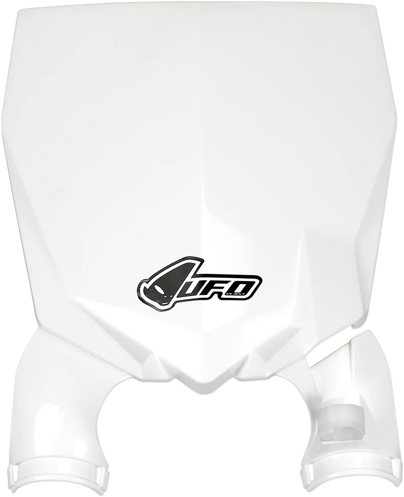 UFO Stadium Number Plate - White - Yamaha - Main Product View