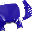 Load image into Gallery viewer, UFO Stadium Plate Number - Blue - Yamaha - Main Product View