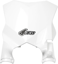 Load image into Gallery viewer, UFO Stadium Plate Number - Blue - Yamaha - Side View