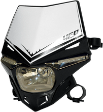 Load image into Gallery viewer, UFO Stealth Headlight - Orange - Side View