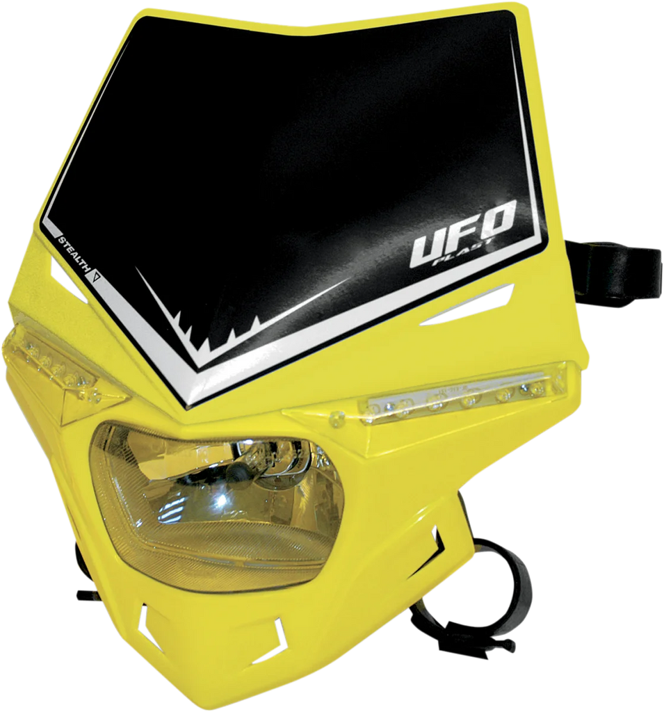 UFO Stealth Headlight - Yellow - Main Product View