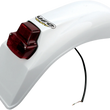 Load image into Gallery viewer, UFO Universal Enduro Rear Fender with Tail/Brake Light - White - Main Product View