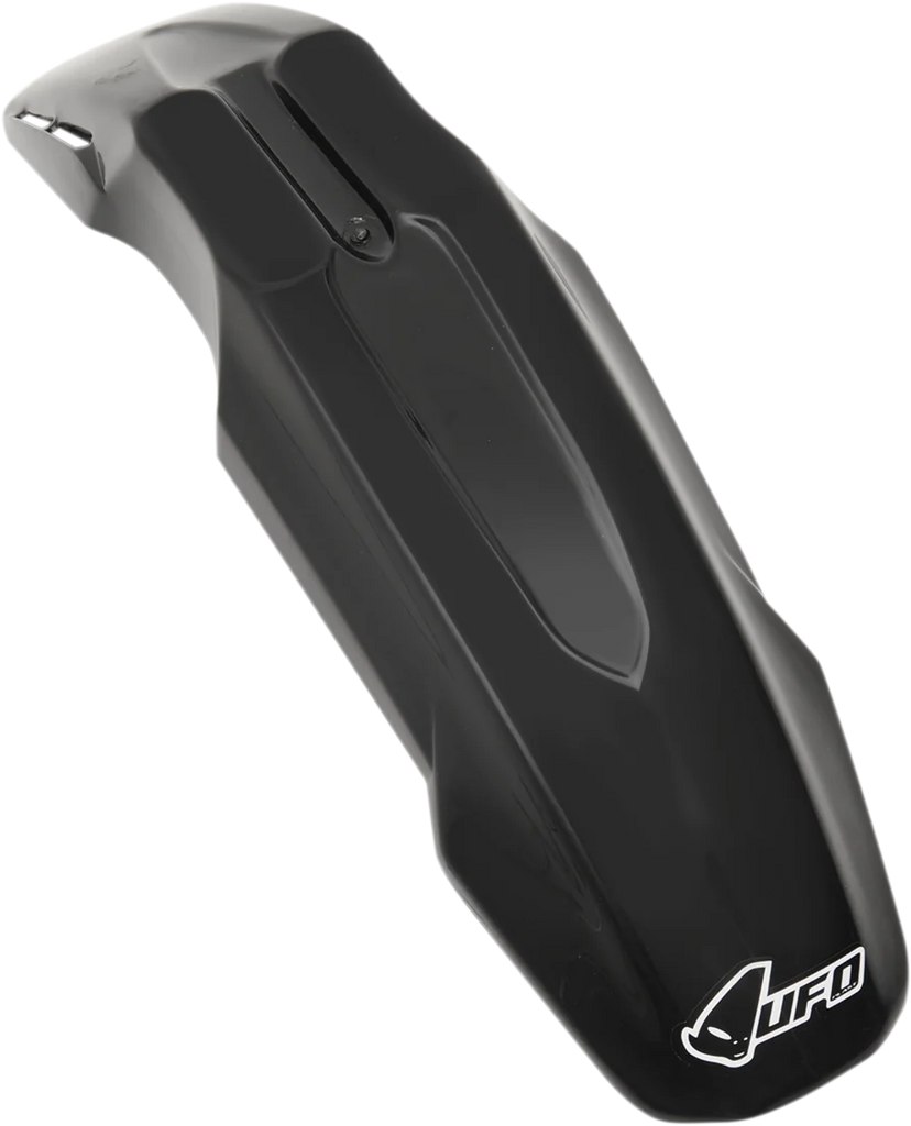 UFO Universal Supermoto Front Fender - Black - Main Product View
