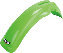 Load image into Gallery viewer, UFO Universal Supermoto Front Fender - Black - Side View