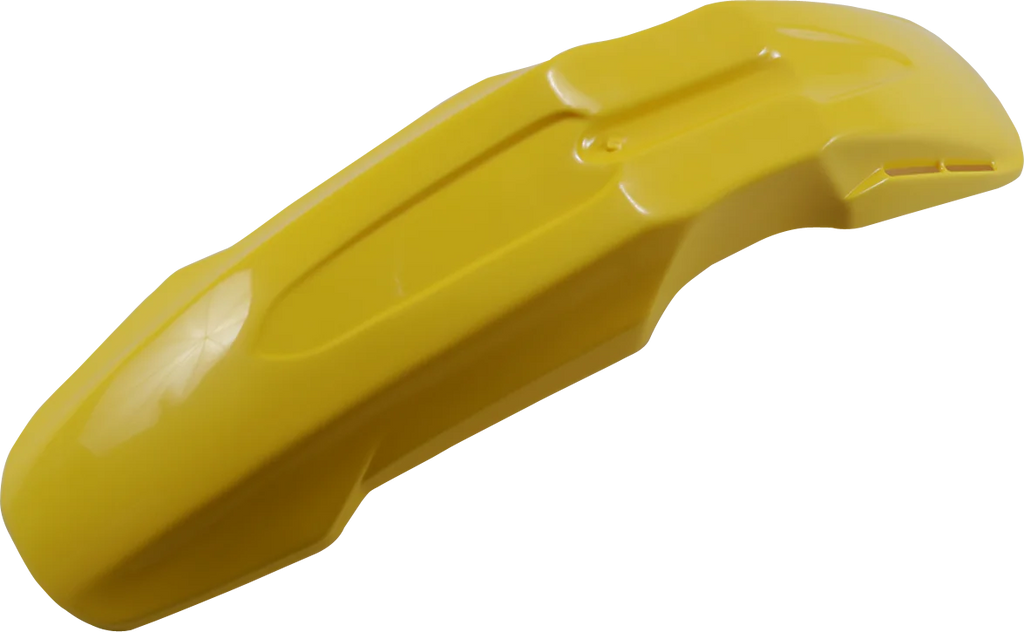 UFO Universal Supermoto Front Fender - Dark Yellow - Main Product View