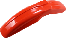 Load image into Gallery viewer, UFO Universal Supermoto Front Fender - Orange - Main Product View