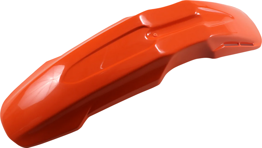 UFO Universal Supermoto Front Fender - Orange - Main Product View