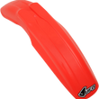 Load image into Gallery viewer, UFO Universal Supermoto Front Fender - Red - Main Product View
