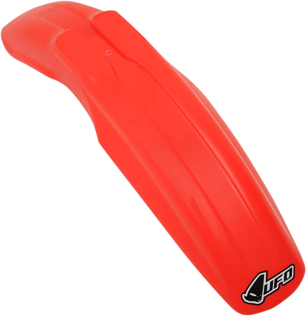UFO Universal Supermoto Front Fender - Red - Main Product View