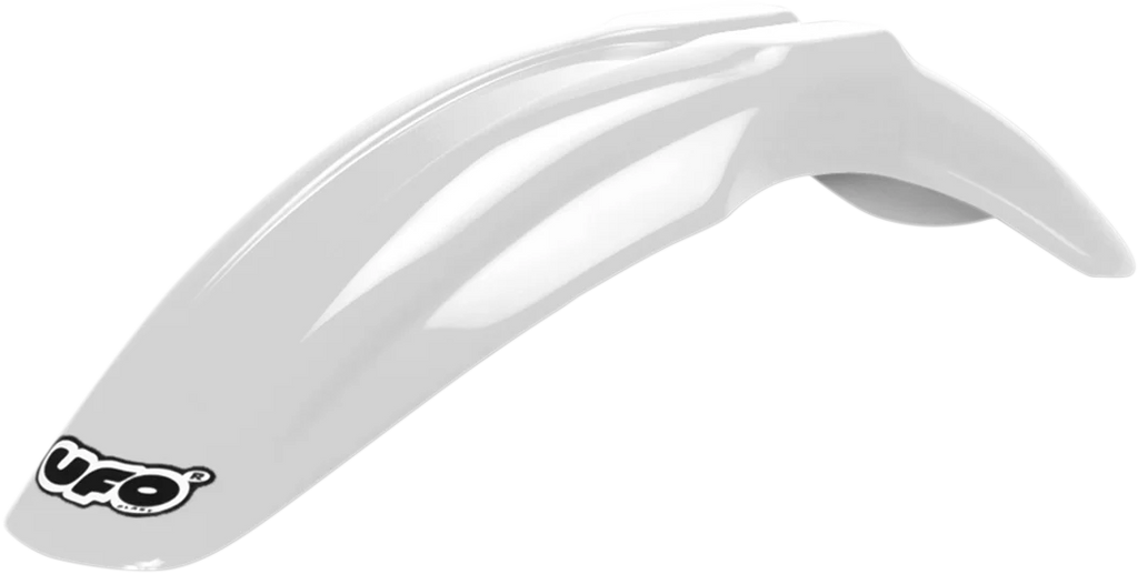 UFO Universal Supermoto Front Fender - White - Main Product View