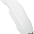 Load image into Gallery viewer, UFO Universal Supermoto Front Fender - White - Main Product View