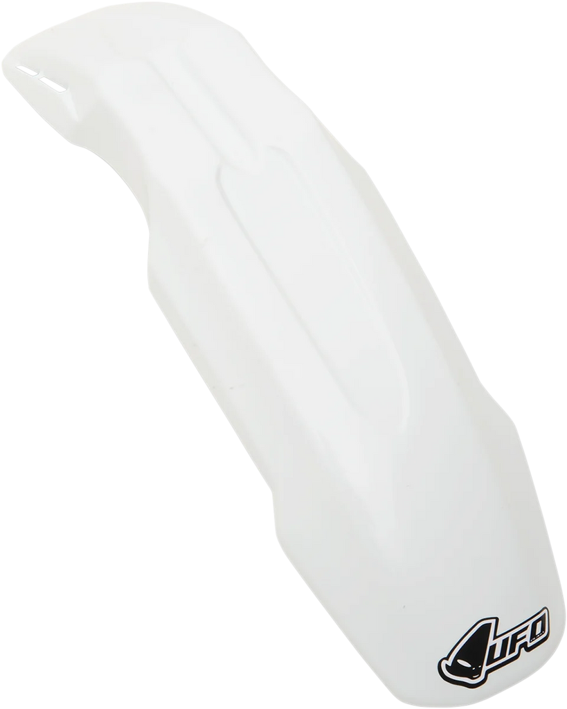 UFO Universal Supermoto Front Fender - White - Main Product View
