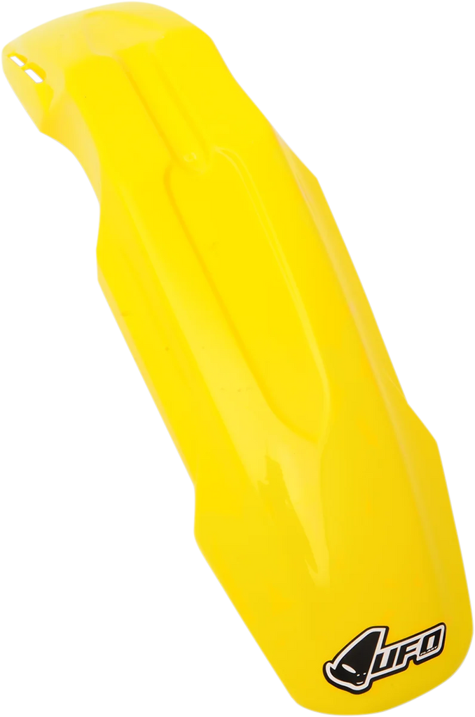UFO Universal Supermoto Front Fender - Yellow - Main Product View