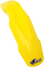 Load image into Gallery viewer, UFO Universal Supermoto Front Fender - Yellow - Main Product View