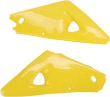 Load image into Gallery viewer, UFO Upper Radiator Covers - RM Yellow - Main Product View