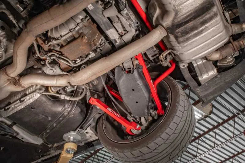 UMI 16-24 Chevrolet Camaro Alignment Toe Arm - Red - Additional View 7