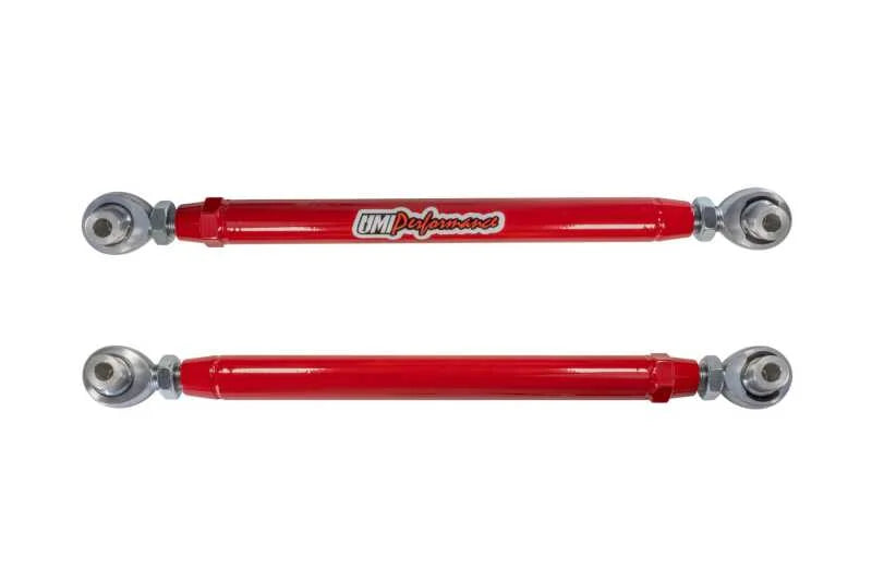 UMI 16-24 Chevrolet Camaro Alignment Toe Arm - Red - Installation View