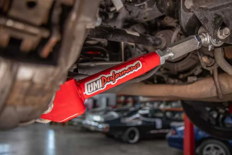 UMI 16-24 Chevrolet Camaro Suspension Control Arm - Red - Installation View