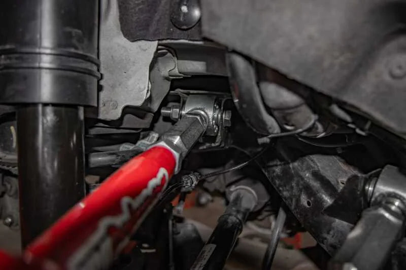 UMI 16-24 Chevrolet Camaro Suspension Control Arm - Red - Side View