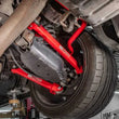 Load image into Gallery viewer, UMI 16-24 Chevrolet Camaro Suspension Trailing Arm - Red - Back View