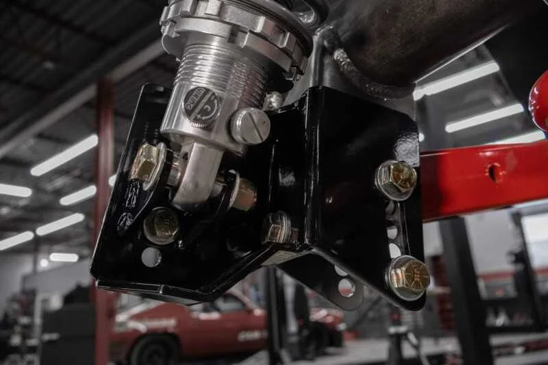 UMI 64-72 GM A-Body Coil Over Conversion Brackets Kit -1in to +1in Ride Height - 225lb Spring Rate - Side View