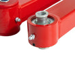 Load image into Gallery viewer, UMI 78-96 GM B-Body Boxed Extended Length Lower Control Arms w/Poly Bushings - Red - Installation View