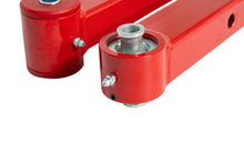 Load image into Gallery viewer, UMI 78-96 GM B-Body Boxed Extended Length Lower Control Arms w/Poly Bushings - Red - Installation View