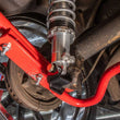 Load image into Gallery viewer, UMI 78-96 GM B-Body Rear Coil-Over Conversion Brackets - Side View