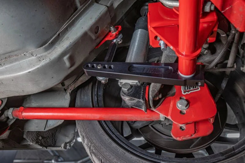 UMI 82-02 GM F-Body Rear Sway Bar - Splined - Black - Side View