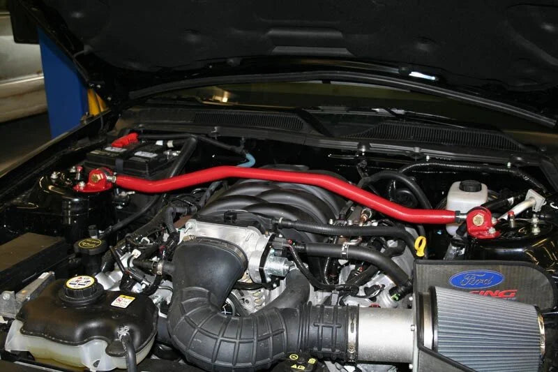UMI Performance 05-14 Ford Mustang GT Front Strut Tower Brace - Side View
