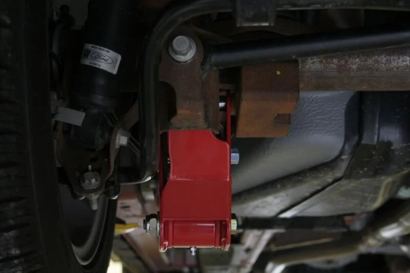 UMI Performance 05-14 Ford Mustang Rear Anti-Hop Kit- Stage 1 - Side View