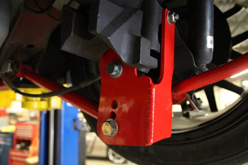 UMI Performance 05-14 Ford Mustang Rear Control Arm Relocation Brackets- Bolt In - Additional View 6