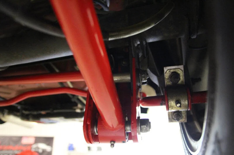 UMI Performance 05-14 Ford Mustang Rear Control Arm Relocation Brackets- Bolt In - Additional View 7
