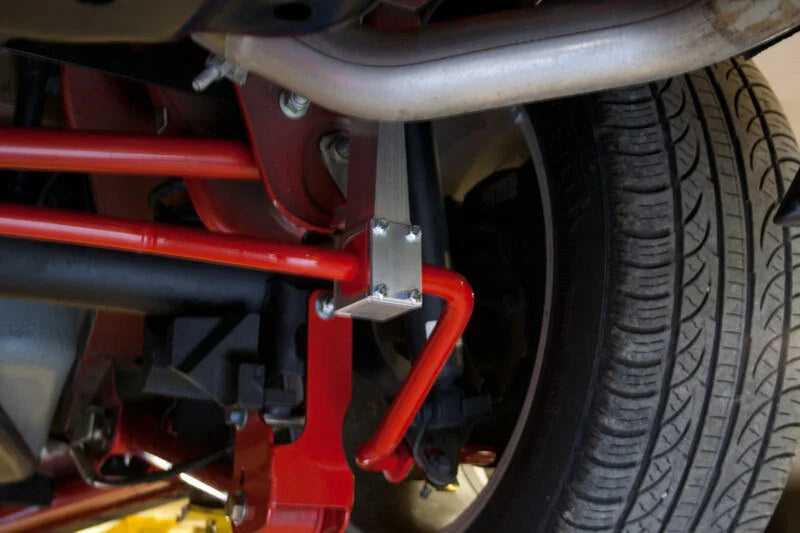 UMI Performance 05-14 Ford Mustang Rear Sway Bar- 22mm Solid CrMo - Back View