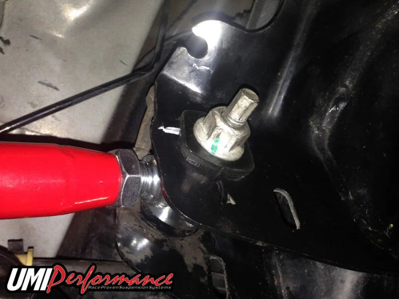 UMI Performance 08-09 Pontiac G8 10-14 Camaro Toe Rods Adj Roto-Joint - Side View