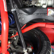 Load image into Gallery viewer, UMI Performance 1-1/4in Splined Front Sway Bar (Double Shear End Links) - Installation View