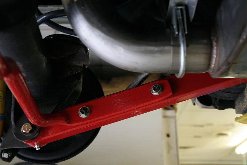 UMI Performance 64-72 A-Body Boxed Lower Control Arms- Poly/Roto-Joint - Detail View