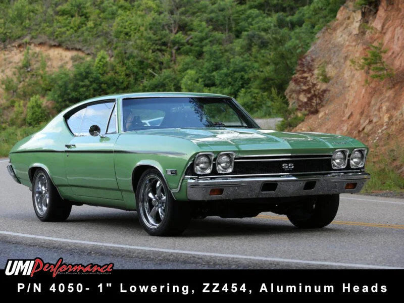 UMI Performance 64-72 GM A-Body 78-88 G-Body 1in Lowering Spring Rear - Detail View